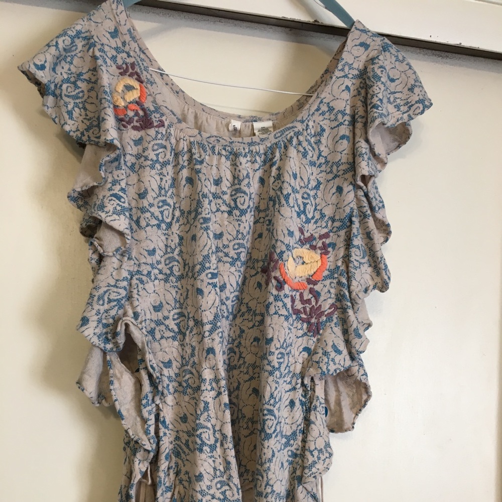 Anthropologie apron shirt